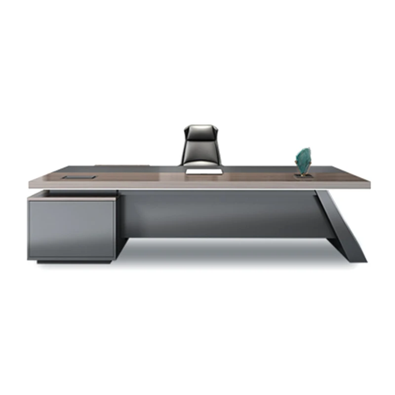 Simple Modern Table And Chair Combination New Chinese Executive Desk Single President Manager Office Furniture Boss Desk