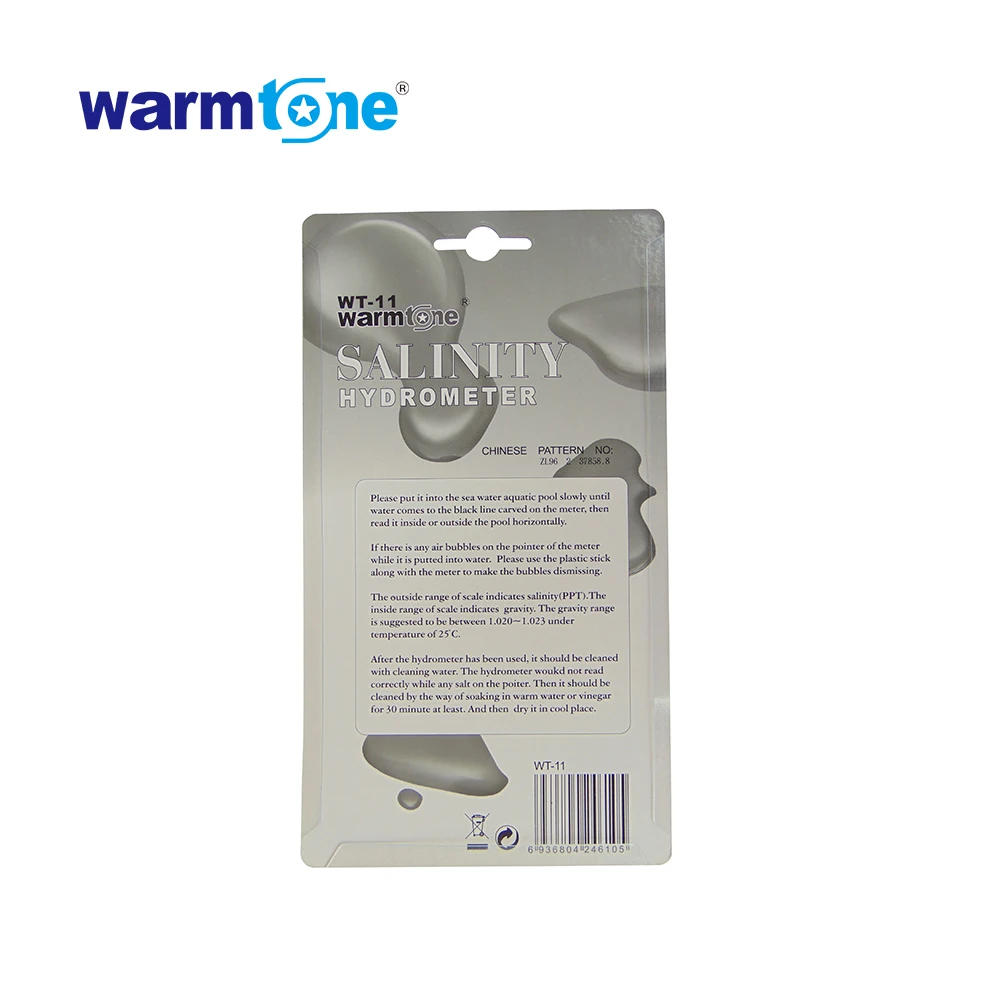 WARMTONE WT-11 импортный IC и цифровой жидкокристаллический дисплей аквариумный гидрометр морской воды
