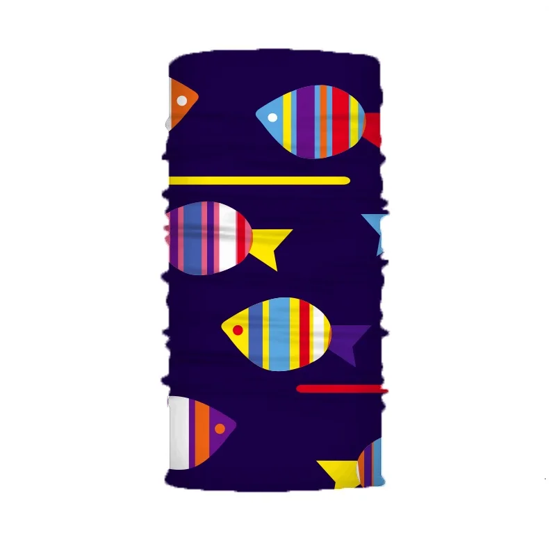 Новинка 2022, модные бесшовные шарфы-гетры из микрофибры и полиэстера, многофункциональная бандана, головной убор