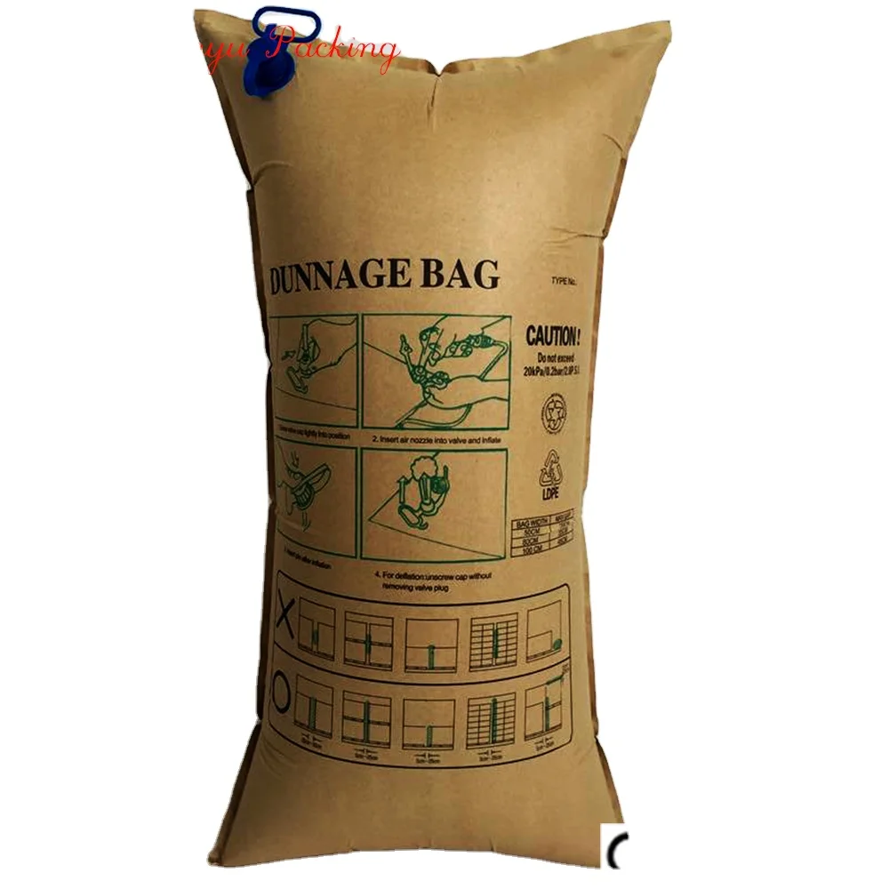 Container use cargo Inflatable Air cargo dunnage bags Safety anti-collision air bag Compression air bag