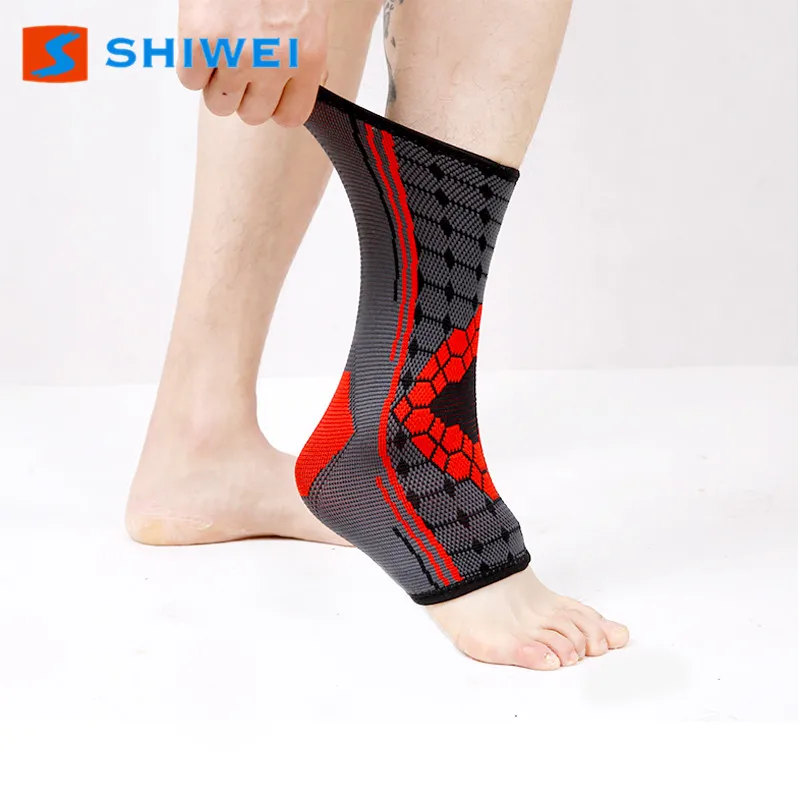 SHIWEI-3007 # спортивный трикотажный компрессионный фиксатор поддержки лодыжки