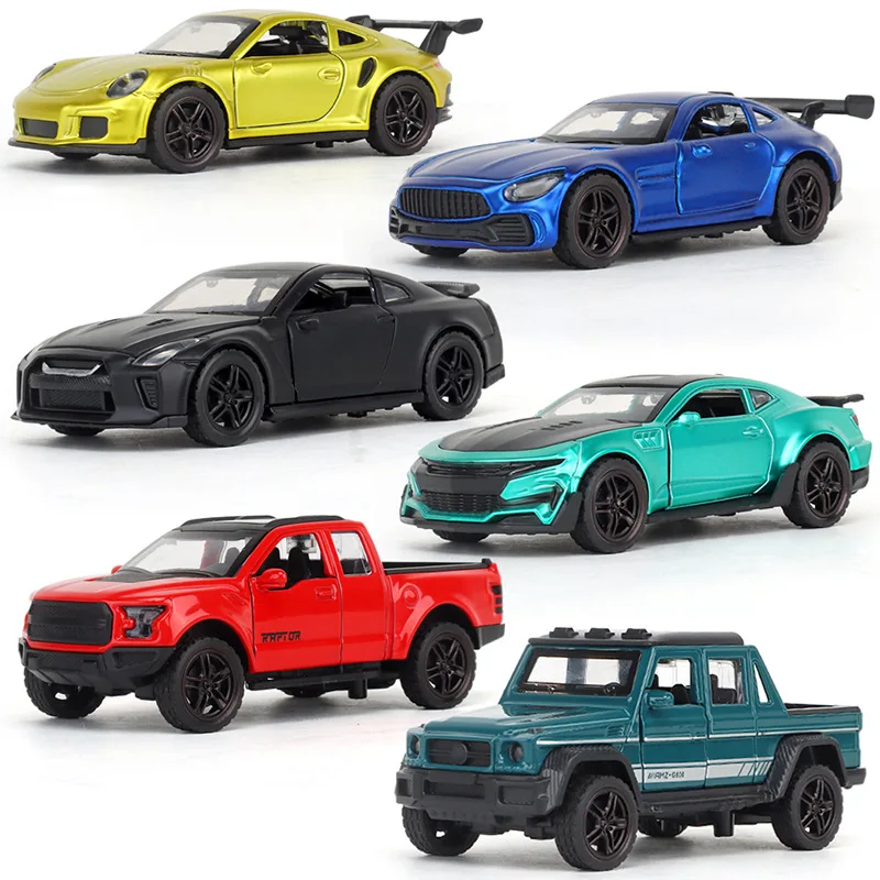 1: 36 return force three door alloy simulation sports car off road vehicle model baking cake jewelry