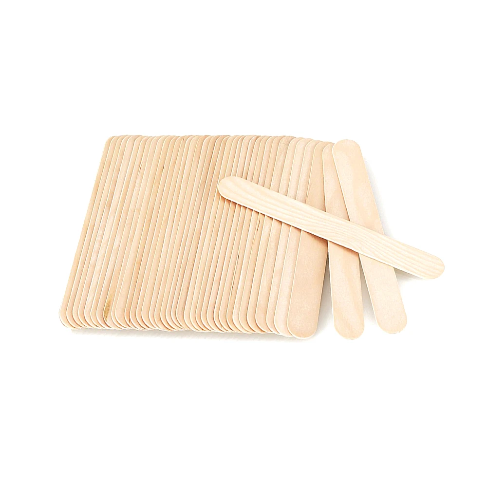 Eco-Friendly Disposable Abaisse-Langu Durable Tongue Depressor Kid Wood Type Nature Medical Wooden Tongue Depressor Medical Kids