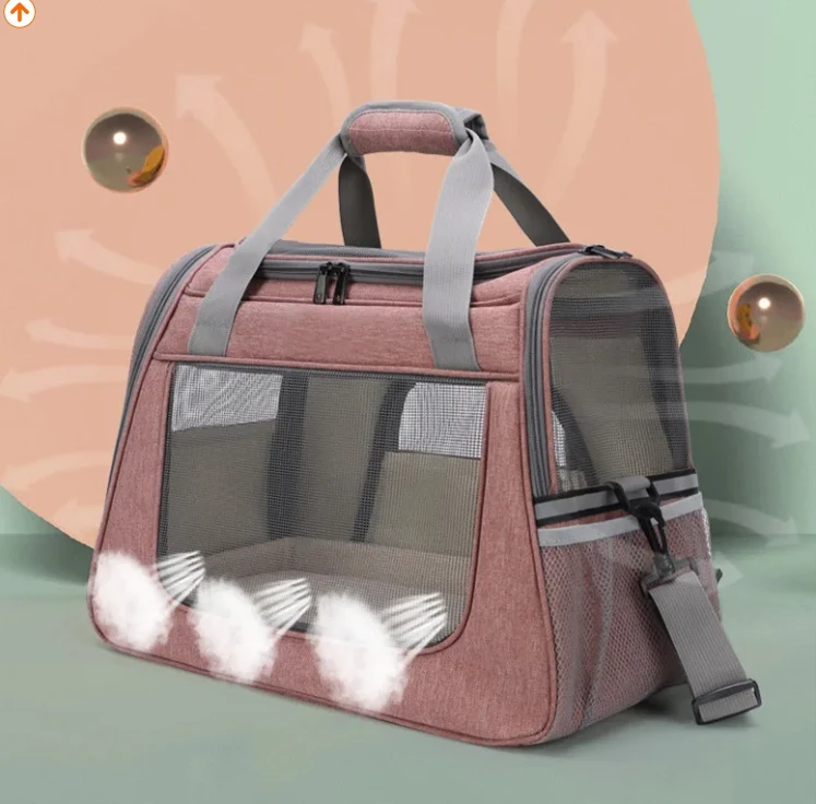 Pet Supplies Pet Products For Cat Litter Box Plastic Bag Recycled Rpet Water Bottle Bag Pet Cat Carrier Bag