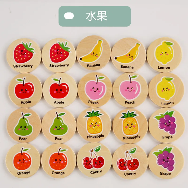 Kids Wooden Toys Educational Montessori, Wooden Rainbow Stacking Toys.