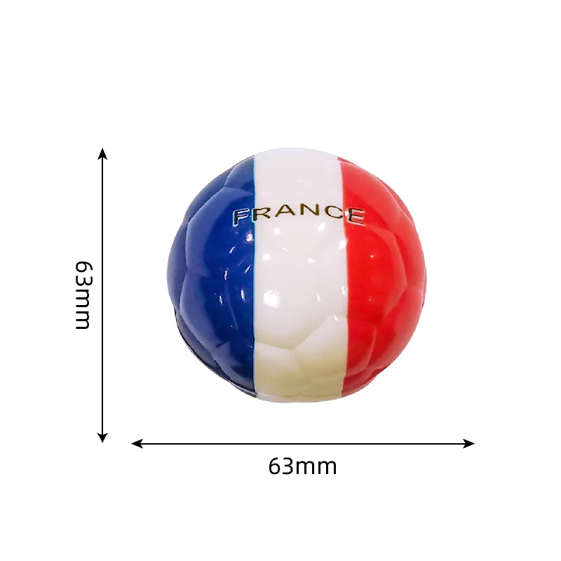Advertising PU national flag soccer stress Balls Toy