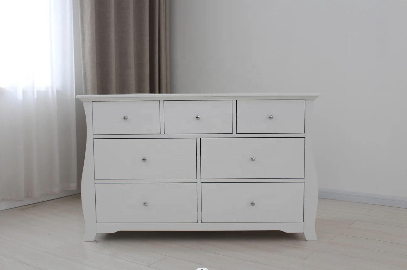 Cream white baby toy storage cabinet baby locker can be used as a game table