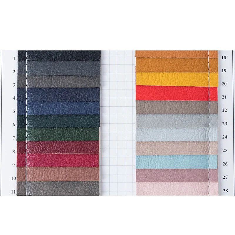 Used for high-quality furniture products surface rough lychee pattern characteristic design PVC leather