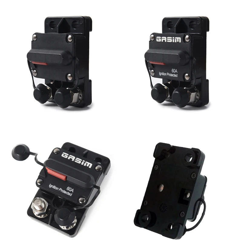 Fuses Automotive Cars 12V-48V DC Thermal Overload Protector Switch 150Amp Boat Marine RV Car Circuit Breaker