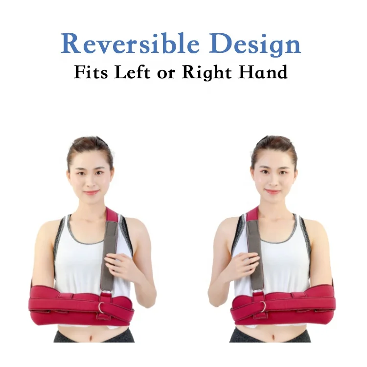 Adjustable Arm Sling Shoulder Immobilizer Medical Support Strap for Broken Fractured Arm Elbow Shoulder Support Brace