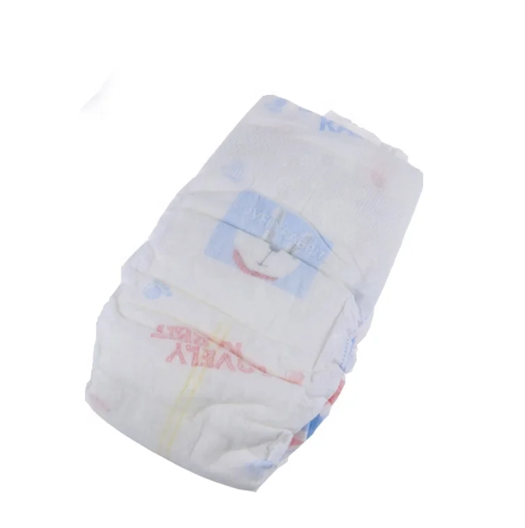 
New Born Cotton Disposable baby diaper Magic Tapes SAP paper hight quality 