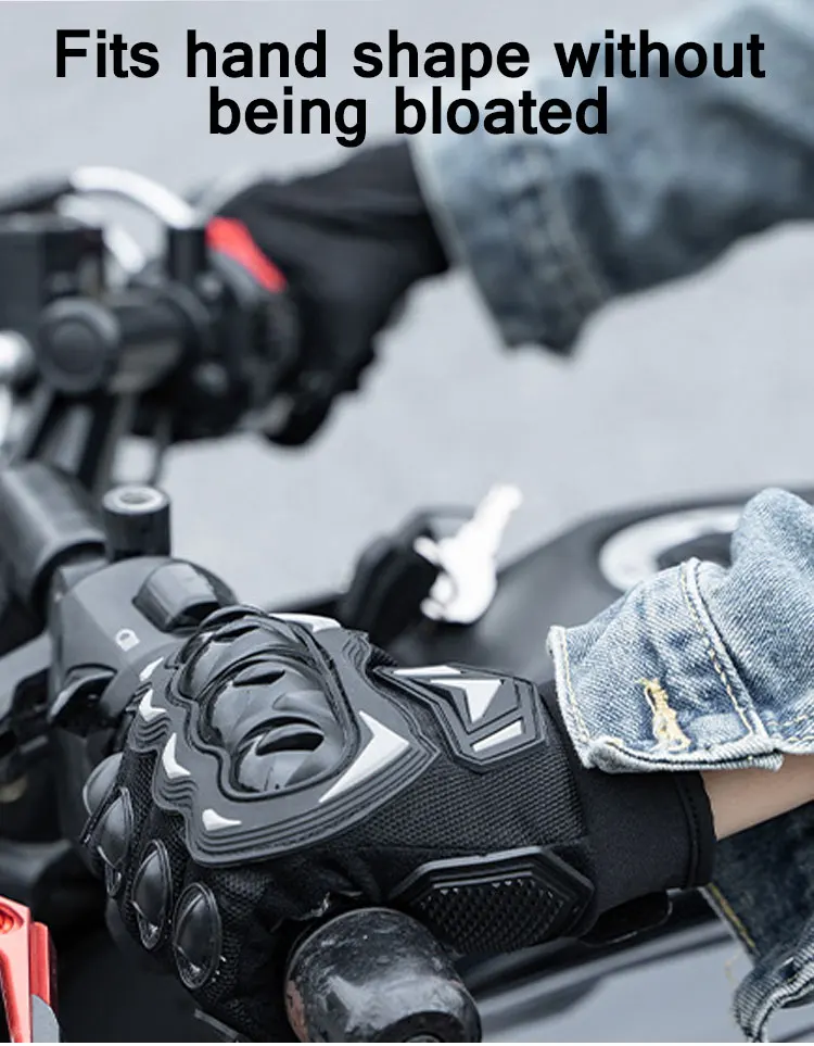 Riding Bike Waterproof Men Protection Sim Riders Driver Cycling Luvas Racing Motor Guantes Motorcycle Gloves