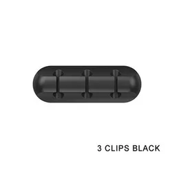 Dropship Silicone USB Cable Headphone Winder Desktop Management Wire Protector Cable Organizer Clips Cable Holder Organizer
