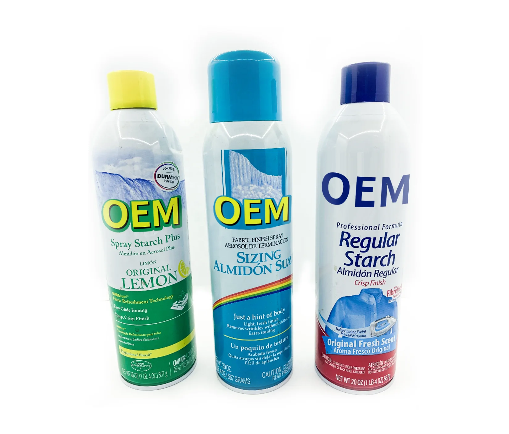 22oz Household double renewironing liquid starch spray 20oz ironing starch spray for clothing