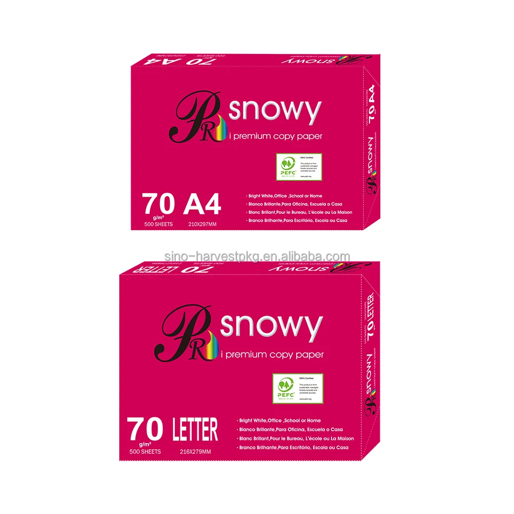 Лидер продаж поставка с завода оптовая продажа оригинальная бумага A4 80 г 70 многоцелевая офисная копировальная для