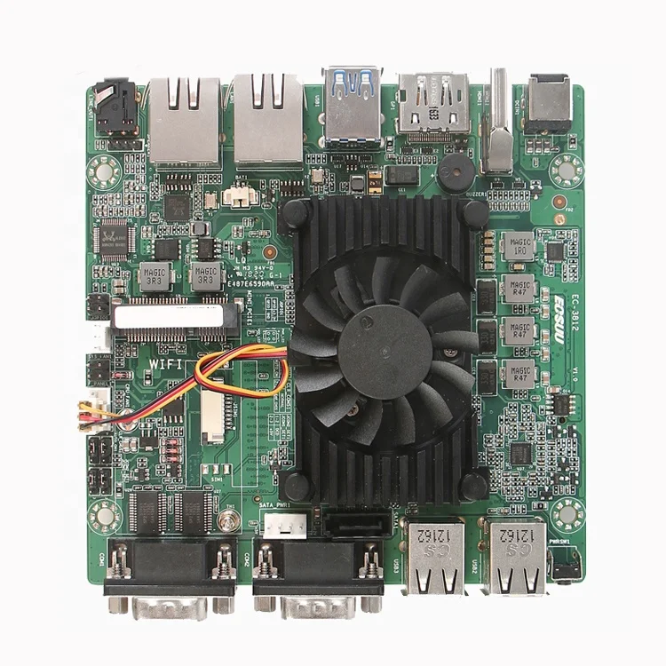 Заводская цена Intel 7th gen Kabylake 3865U core i3 i5 i7 ddr3 8 ГБ 2 lan промышленных nano itx материнская плата