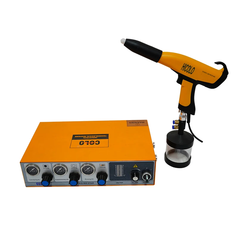 Lab Type Electrostatic Powder Coating Machine with Gun