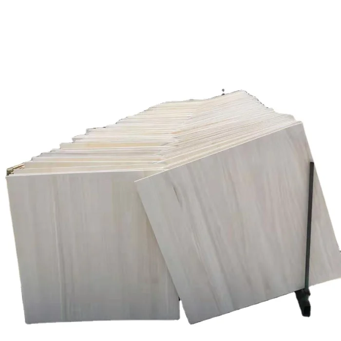 Factory Price Eco Friendly Solid Paulownia Wood Lumber Board for Coffin