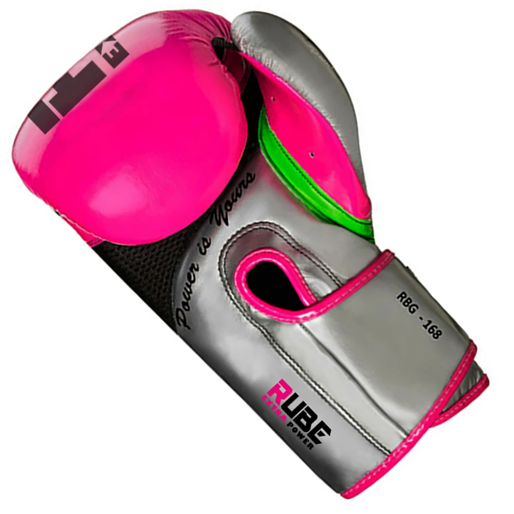 Customizable 10 oz 12 oz Leather Synthetic Leather Boxing Gloves