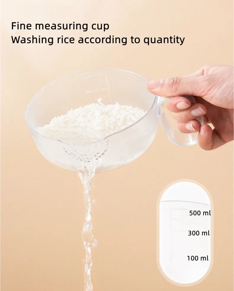 airtight plastic grain cereal food dispensers box rice storage container containers dispenser with  measuring Cup
