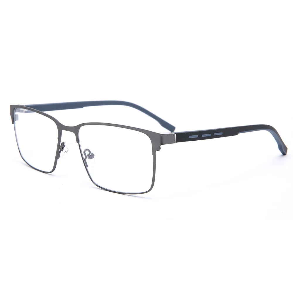 Stainless steel square formal Reading Glasses Frame for Men