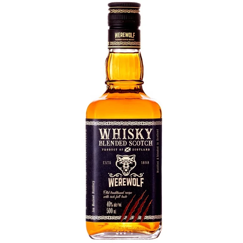 
Werewolf 40% Siberian Alcohol Whisky 0.5 L  (1700004686571)