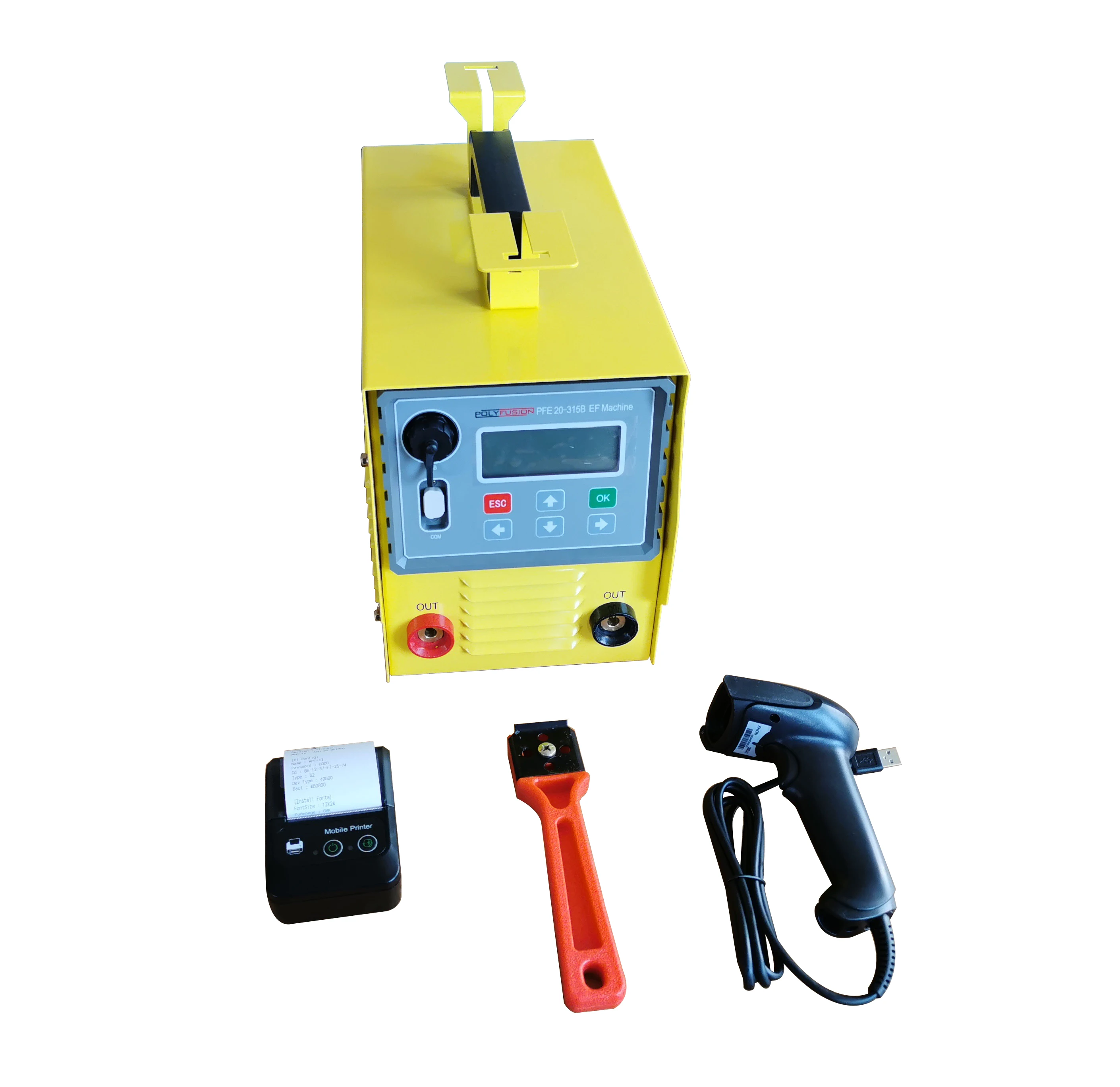 
20-1000mm Light Weight Electrofusion Welding Machine Price List for gas and water supply 