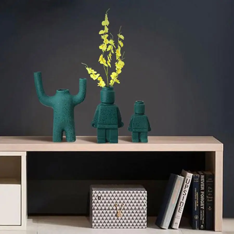 best selling products 2024 Custom nordic porcelain decoration vases modern home decor table ceramic flower vase