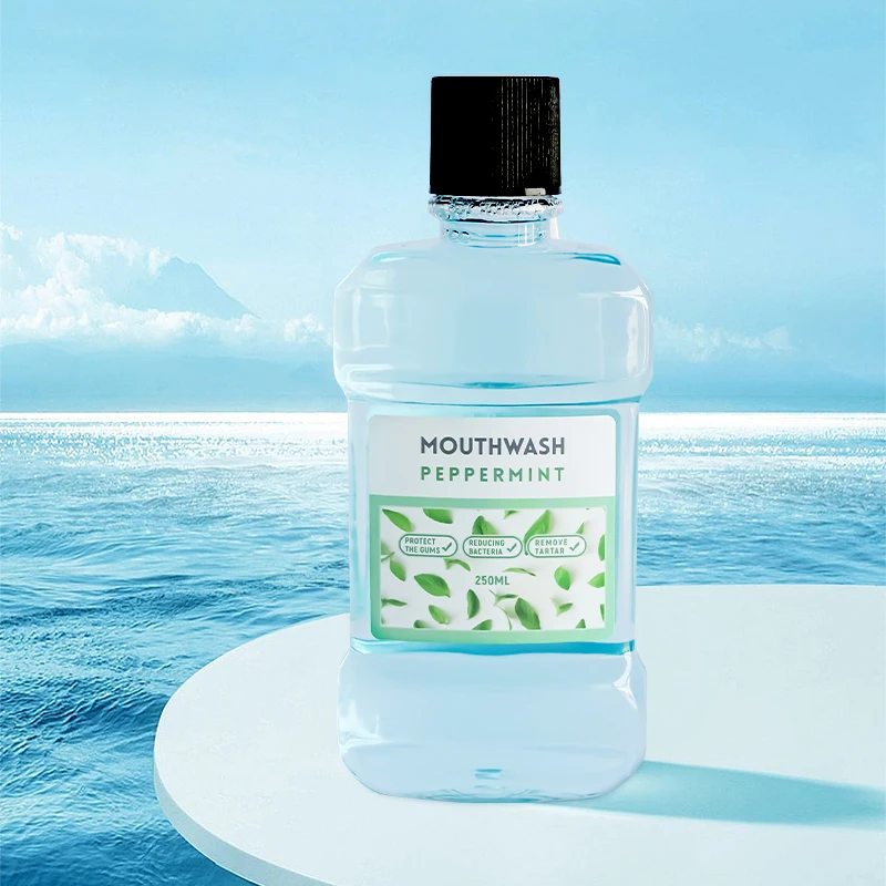 Wholesale private label mouthwash Natural organic peach Fruits Mouth care clean Peculiar smell mouth wash mouthwash