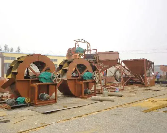 Sand washing production line production of customized spiral sand washing machine Henan construction sand equipment