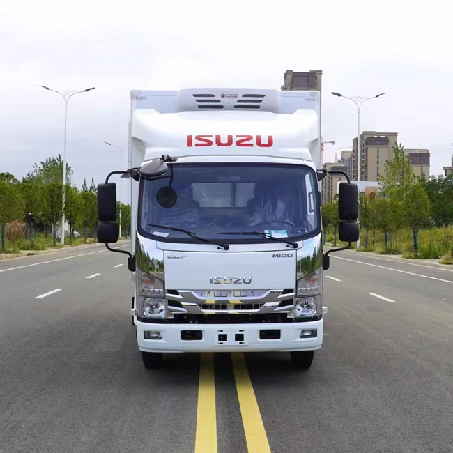 Самый дешевый грузовик-рефрижератор ISUZU 4x2 4 2 м для продажи