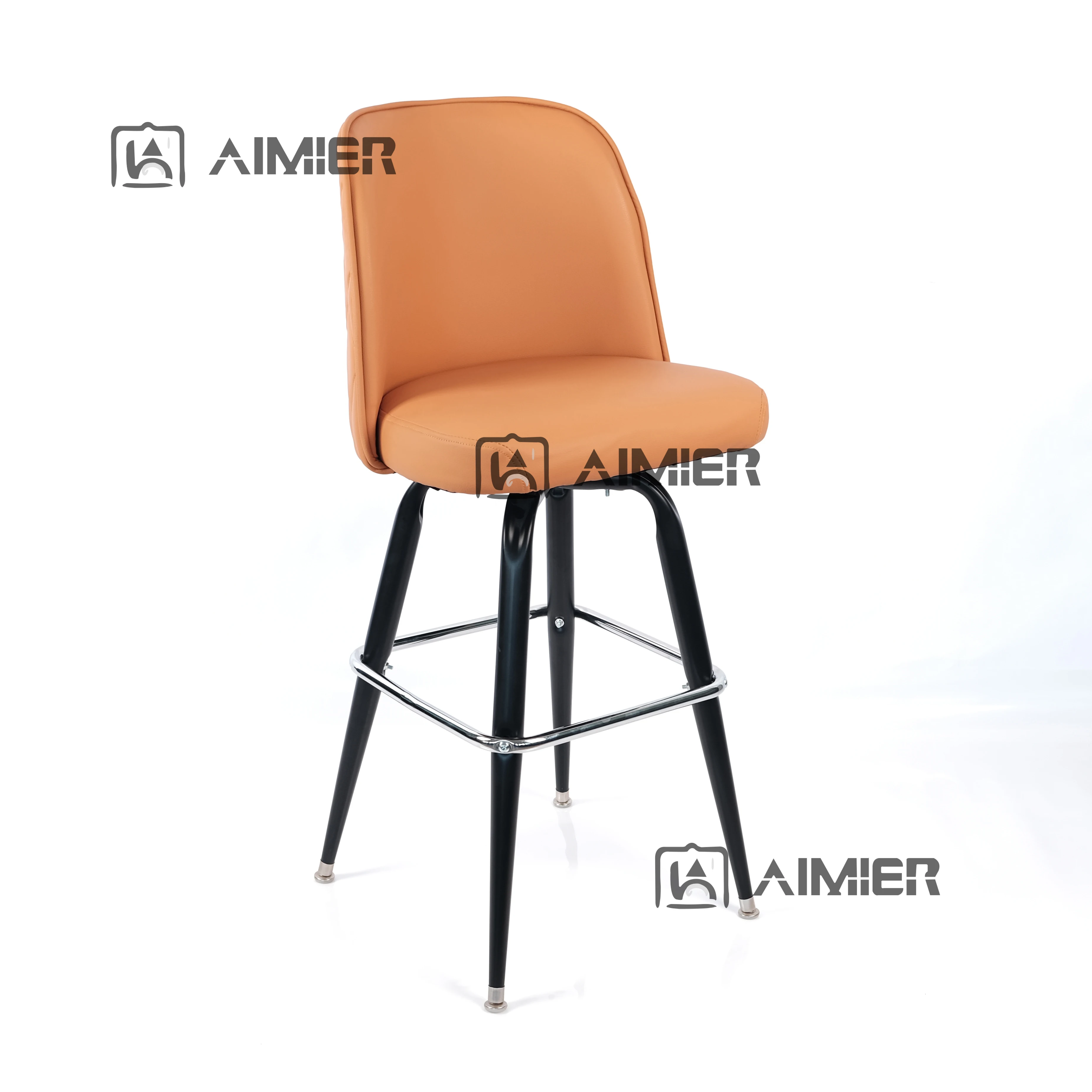 High attention contemporary gamble style red stool popular rotary poker gamble Synthetic Leather Casino-chairs