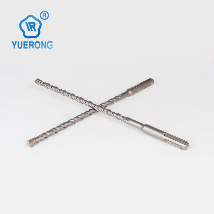 high quality sds plus drill bit cross tip carbide double flute for madonry drill concrete 310mm long