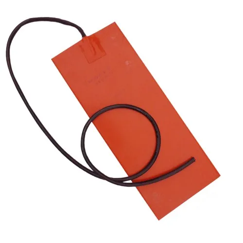 Custom 12v 24v 110v 220v Electric Flexible Heating Pad Rubber Silicone Heater