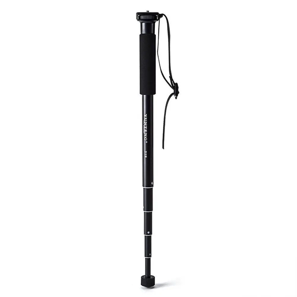 YunTeng 218 Extendable 5 Section Aluminium Monopod Unipod for Canon Nikon Pentax Sony A7 A7R A7S DSLR DV YT-218 Monopod