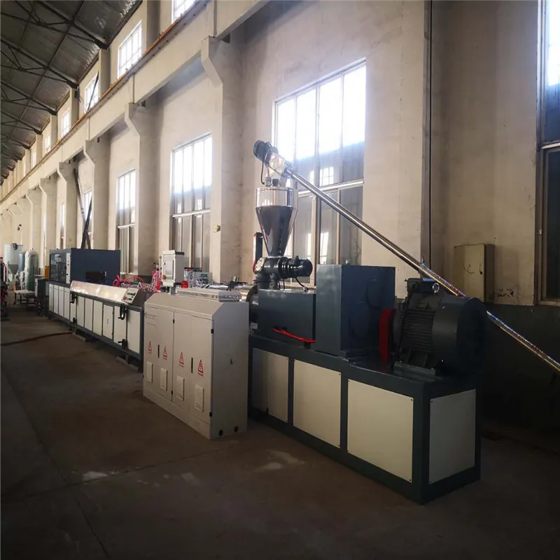 ПВХ полый профиль строительное здание фанерная опалубка производственная линия