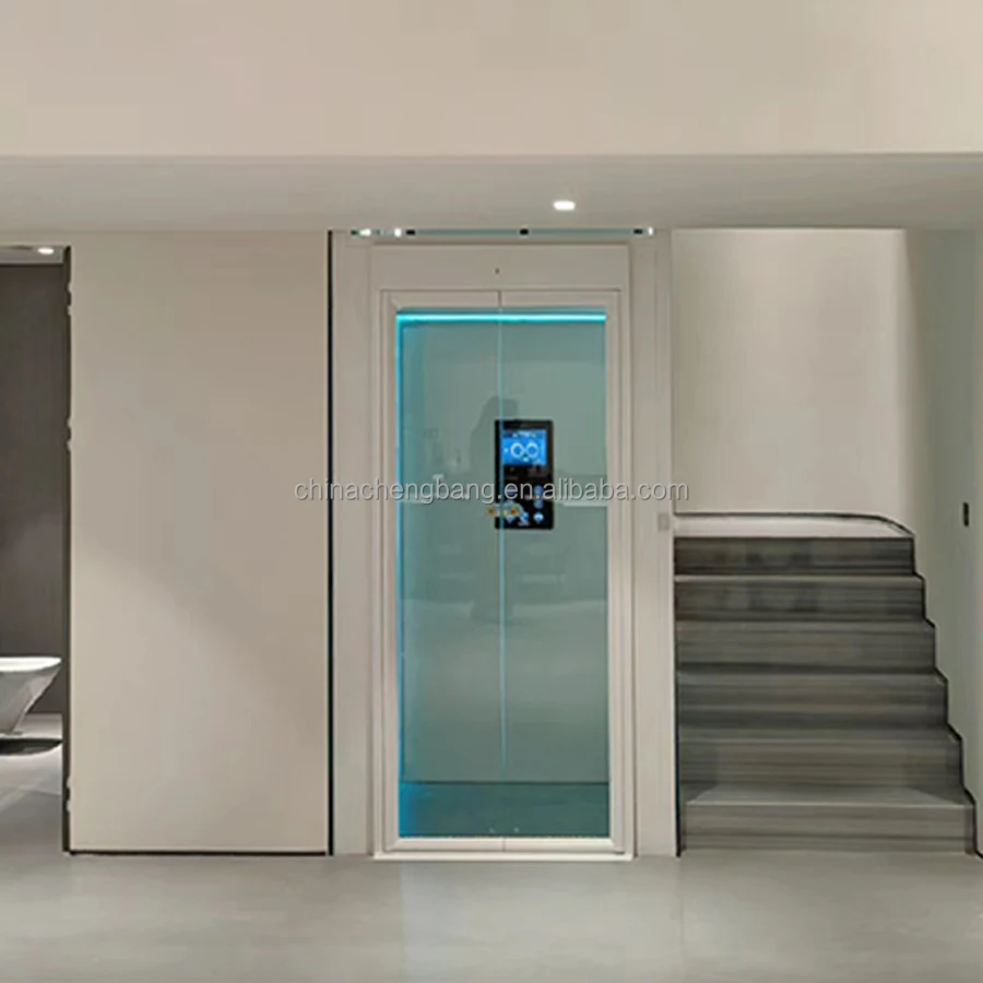 Уличный трехэтажный небольшой дом вилла подъемная стеклянная кабина гидравлический пассажирский домашний лифт жилые дома лифты на 2 человека