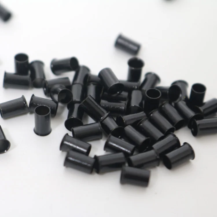 Wholesale Non-Silicone Copper Tubes Beads Locks Micro Link Ring Tube for I-tip Hair Extension
