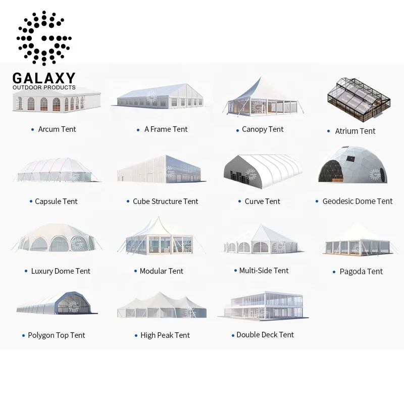 Aluminium Pop up Commercial Tent Outdoor Tents 4x6 Reception Tent with Games Area