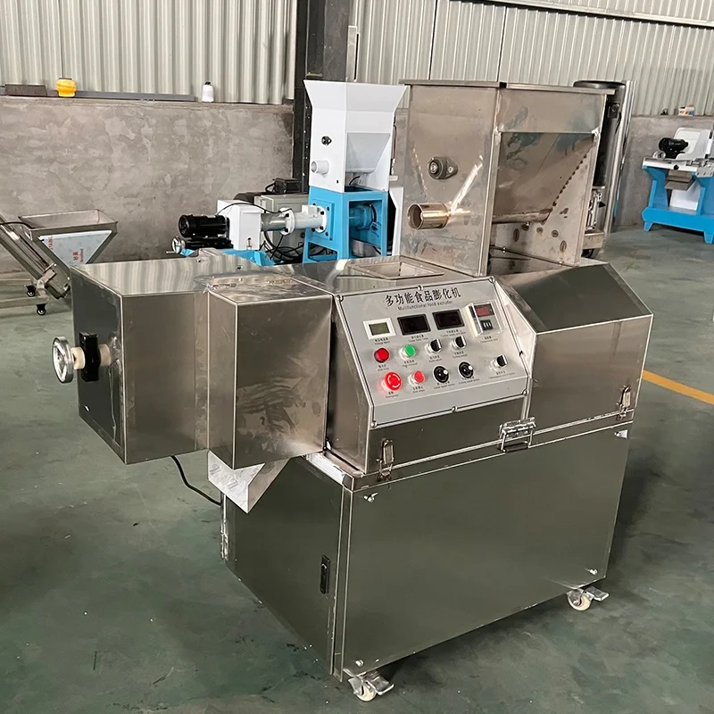 2024 best selling professional 100kg small puffed extruder making machine