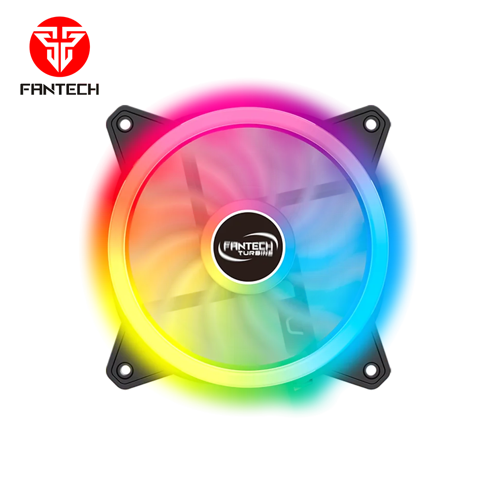RGB спектр освещения 3 в 1 синхронизированный светодиодный Fantech FB301 цветной игровой корпус для ПК многофункциональный вентилятор