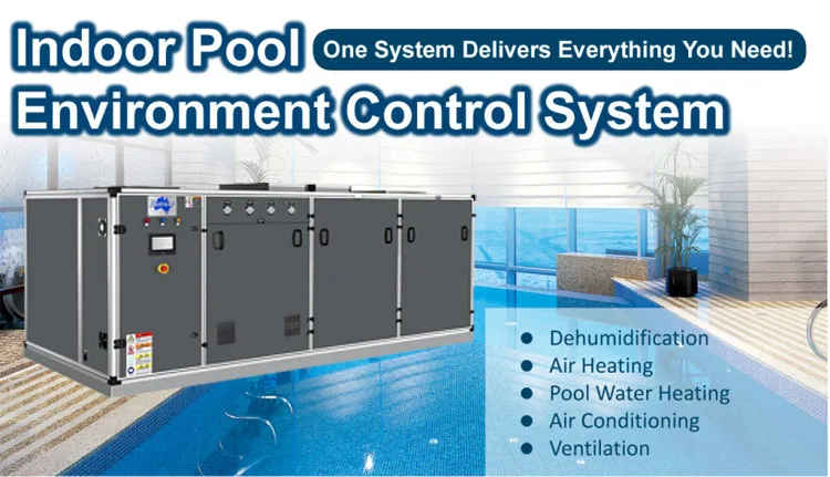 Mini swimming pool heat pump
