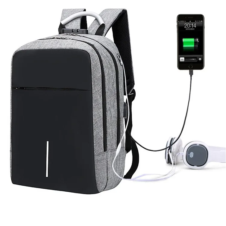 Laptop Backpack Anti Theft Water Resistant Backpacks School Computer Bookbag with USB Charging Port for Men Women College