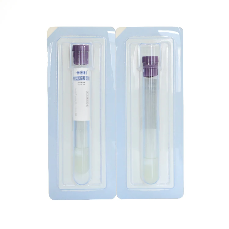 Best Selling PRP Tubes 10ml Tube ACD-A Anticoagulant and Gel PRP Tube