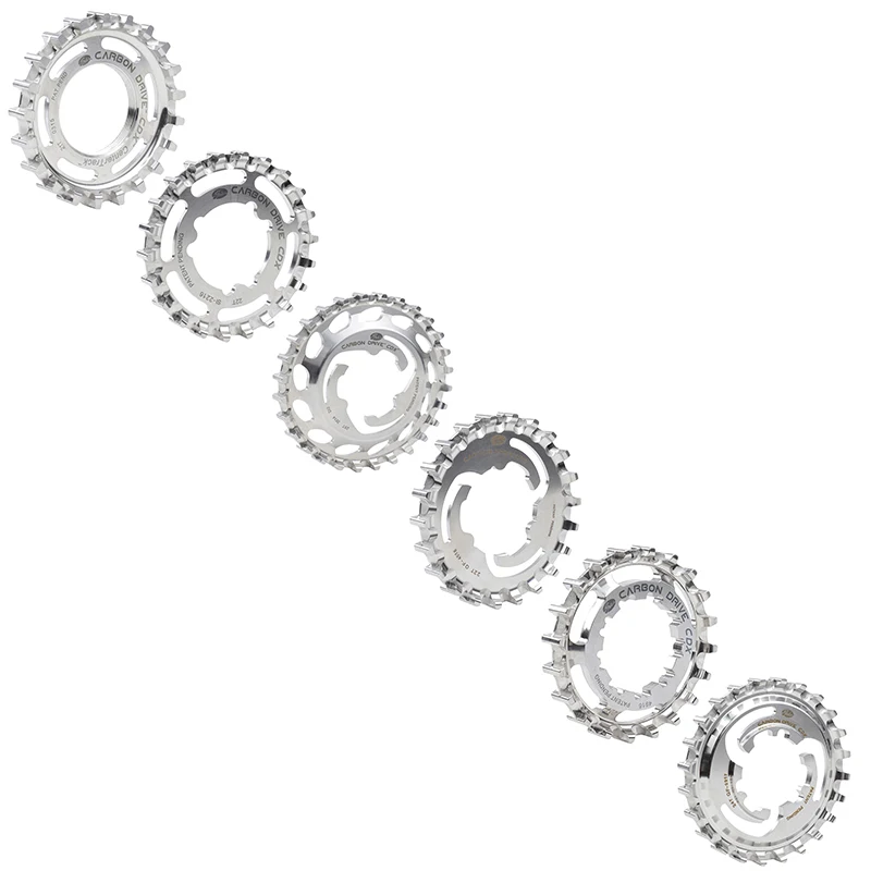 Gates CDX Carbon Fiber Belts Drive Bike Cog SMN Center Track 9-SPLINE Rear Bicycle Sprocket Freewheel