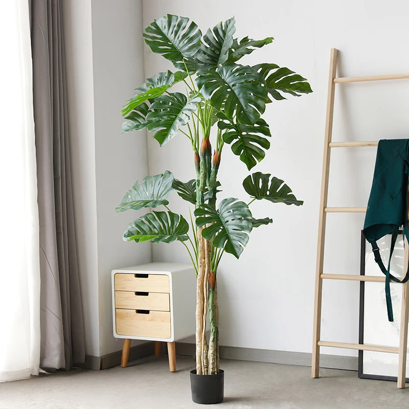 
170cm monstera high lifelike plastic artificial vibrant display potted tree 