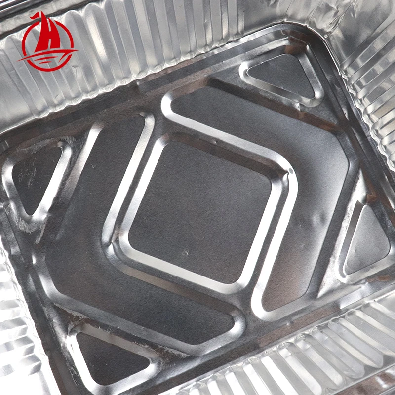 260/450/600/700/1100/1400ML work home packing fast food disposable aluminum foil container for food package