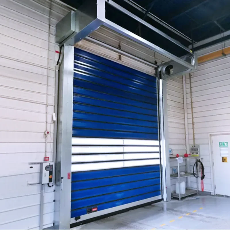 High Quality Stable Other Automatic Metal Industrial Roll up Servo Aluminum Alloy Hard Quick Workshop Speed Spiral