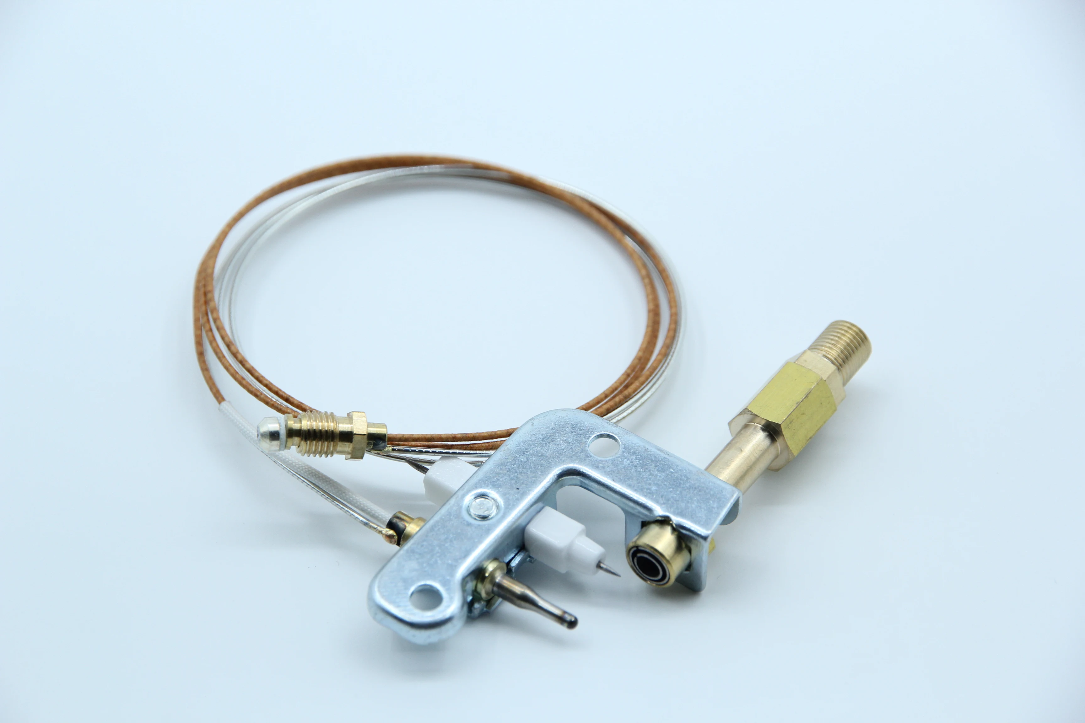 Safe universal gas pilot burner for gas cooker
