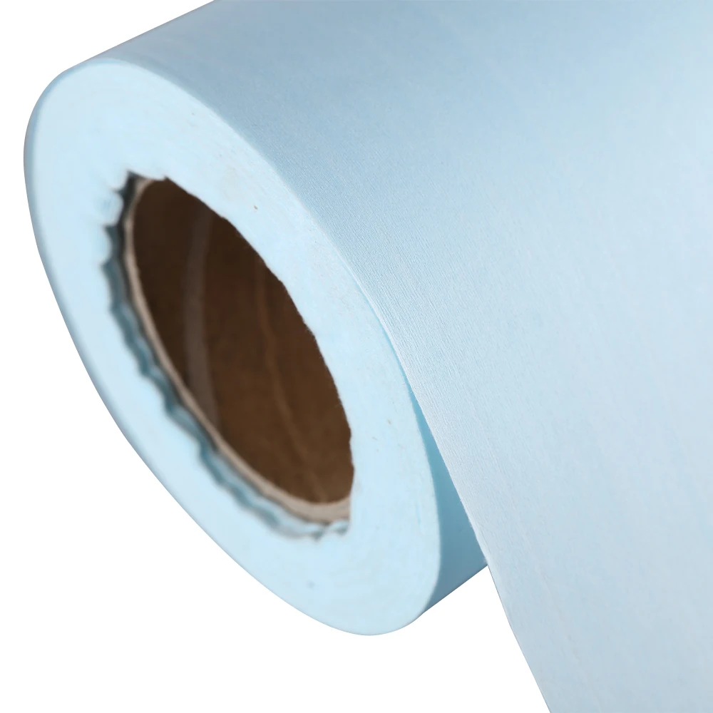 multi rolls lint free low lint high tensile wet strength woodpulp nonwoven disposable wipes
